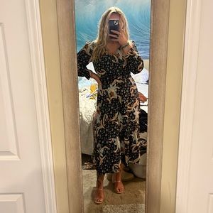 Boho paisley dress